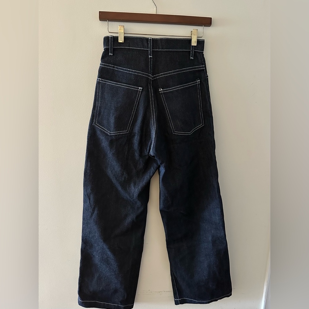 Los Angeles Apparel Raw dark denim jeans